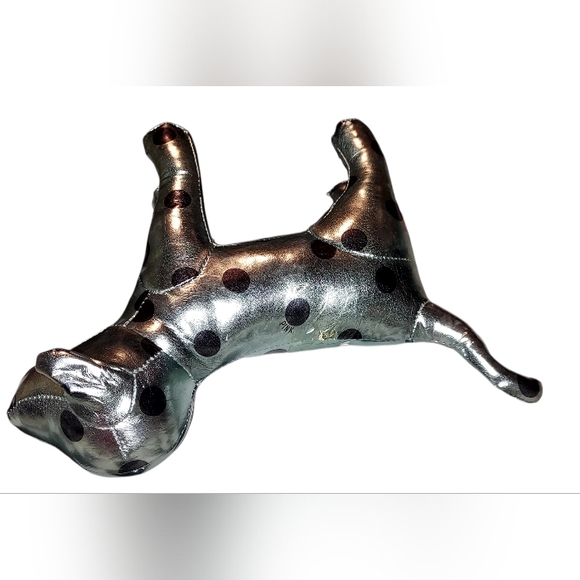 Victorias Secret Pink Teal Black Polka Dot Dog - Picture 4 of 5